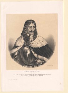 Duitse koning Frederik de Schone door Artist Unknown