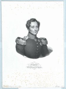 Groothertog van Baden Leopold (afdruk)