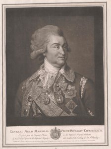 Grigori Aleksandrovitch graaf Potemkin door Artist Unknown