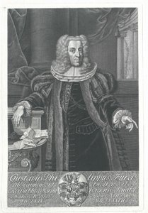 Gustav Philipp Fuerer von Haimendorf door Artist Unknown