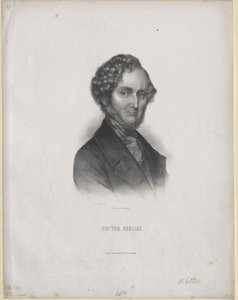 Hector Berlioz (druk) door Artist Unknown