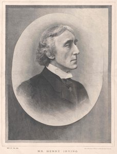 Henry Irving door Artist Unknown