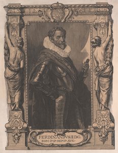 Heilige Roomse keizer Ferdinand II door Artist Unknown