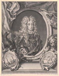 Heilige Roomse keizer Jozef I door Artist Unknown