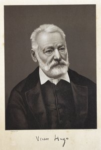 Hugo, Victor (1802-1885). Franse romantische schrijver. Lithografie