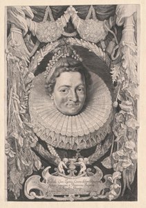Infanta van Spanje Isabella Clara Eugenia door Artist Unknown