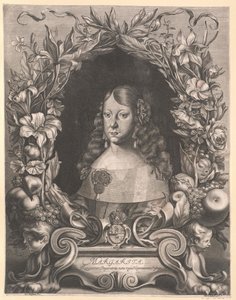 Infanta van Spanje Margaret Theresia door Artist Unknown