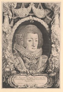 Infanta van Spanje Maria Anna door Artist Unknown