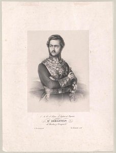 Infante van Spanje Sebastian door Artist Unknown