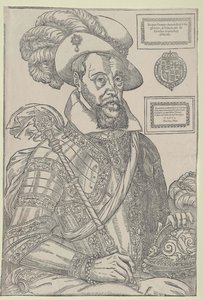 Jakob I koning van Engeland, door Artist Unknown
