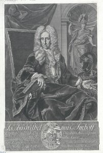 Jakob Wilhelm Imhof door Artist Unknown