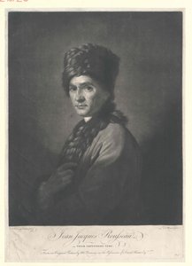 Jean Jacques Rousseau door Artist Unknown