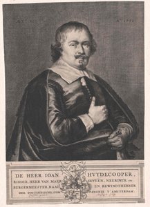 Johan Huydecoper door Artist Unknown