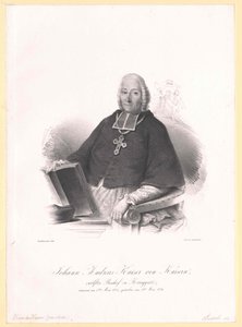 Johann Andreas van Kaiser-Kaisern door Artist Unknown