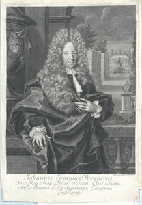 Johann Georg Boerner door Artist Unknown