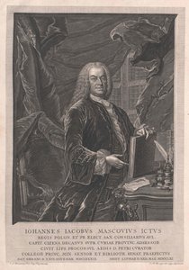 Johann Jakob Mascov door Artist Unknown