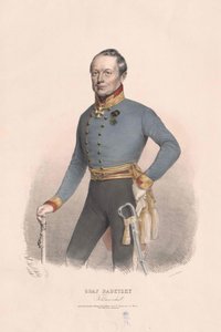 Joseph graaf Radetzky van Radetz door Artist Unknown