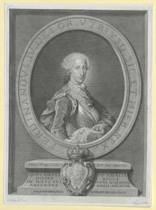 Koning van beide Siciliën Ferdinand I door Artist Unknown