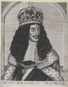 Koning van Engeland Charles II door Artist Unknown