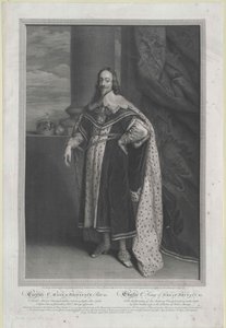 Koning van Engeland Charles I door Artist Unknown