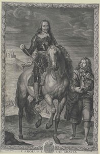 Koning van Engeland Charles I door Artist Unknown