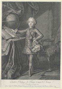 Koning van Frankrijk Charles X.