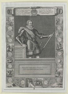 Koning van Frankrijk Hendrik IV door Artist Unknown