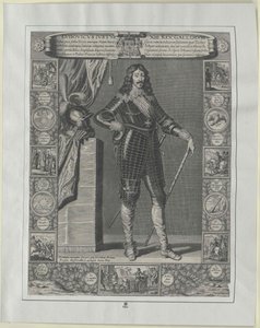 Koning van Frankrijk Lodewijk XIII door Artist Unknown
