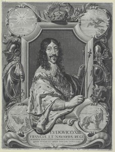 Koning van Frankrijk Lodewijk XIII