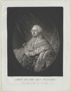 Koning van Frankrijk Lodewijk XVI door Artist Unknown