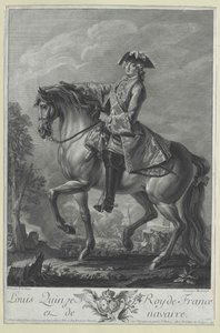 Koning van Frankrijk Lodewijk XV