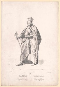Koning van Hongarije heilige Ladislaus I door Artist Unknown
