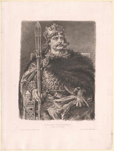 Koning van Polen Boleslav I door Artist Unknown