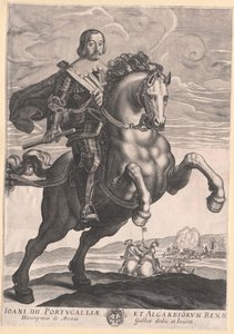 Koning van Portugal Johann IV door Artist Unknown