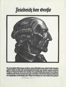 Koning van Pruisen Frederik II door Artist Unknown