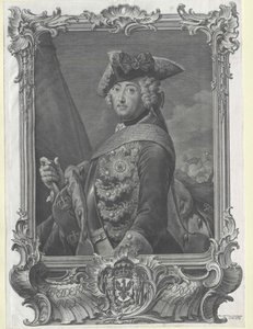 Koning van Pruisen Frederik II door Artist Unknown