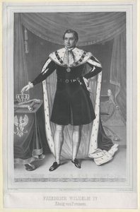 Koning van Pruisen Frederik Wilhelm IV door Artist Unknown
