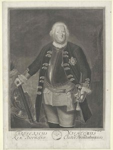 Koning van Pruisen Frederik Willem I door Artist Unknown