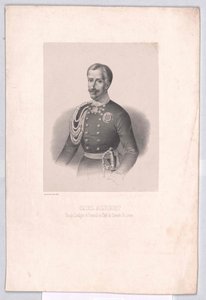 Koning van Sardinië Karel Albert door Artist Unknown