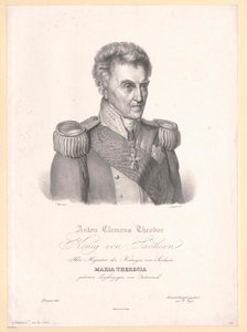 Koning van Saksen Anton I door Artist Unknown