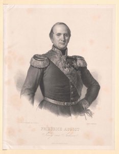 Koning van Saksen Frederik August II door Artist Unknown