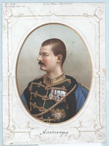 Koning van Servië Alexander I door Artist Unknown
