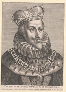 Koning van Spanje Filips III door Artist Unknown