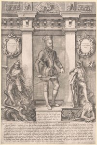Koning van Spanje Philipp II door Artist Unknown