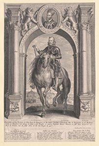 Koning van Spanje Philipp IV door Artist Unknown