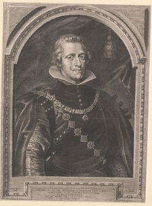 Koning van Spanje Philipp IV door Artist Unknown