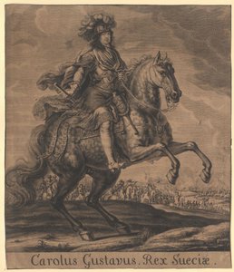 Koning van Zweden Charles X. Gustav