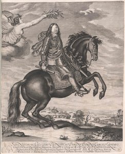 Koning van Zweden Charles X. Gustav door Artist Unknown