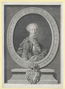Koning van de Twee Siciliën Ferdinand I door Artist Unknown