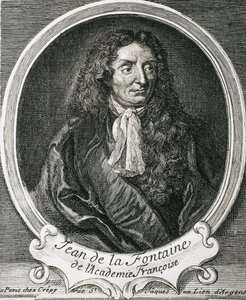 Jean de La Fontaine (1621-1695). Engelse schrijver. Ets